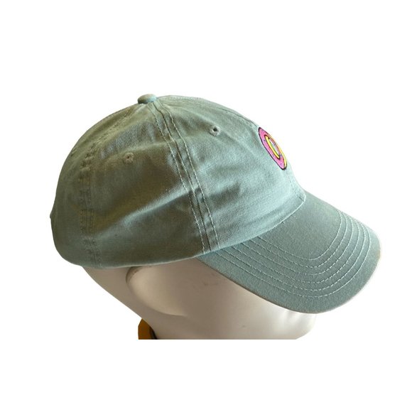 Odd Future OFWGKTA Tyler the Creator Donut Pink Strapback Hat Green - Picture 3 of 7